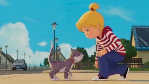 Filmbild aus "Meine Freundin Conni - Abenteuer mit Kranich Klaus"