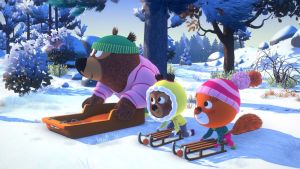 Filmbild aus "Edmund und Luzie – Winterabenteuer"