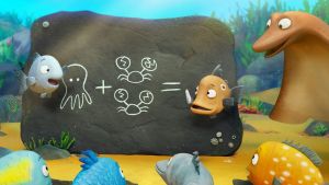 Filmbild aus "Flunkerfisch"