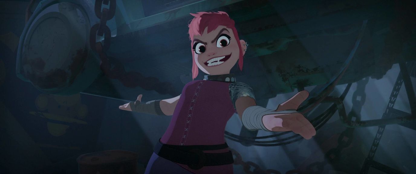 Filmstill aus Nimona